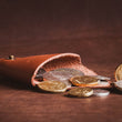 Load image into Gallery viewer, Home:Slice Coin Case | Chestnut - The Office of Minor Details