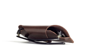 Slim:Shady Sunglasses Case | Brown - The Office of Minor Details