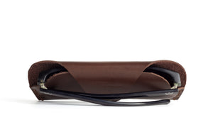 Slim:Shady Sunglasses Case | Brown - The Office of Minor Details